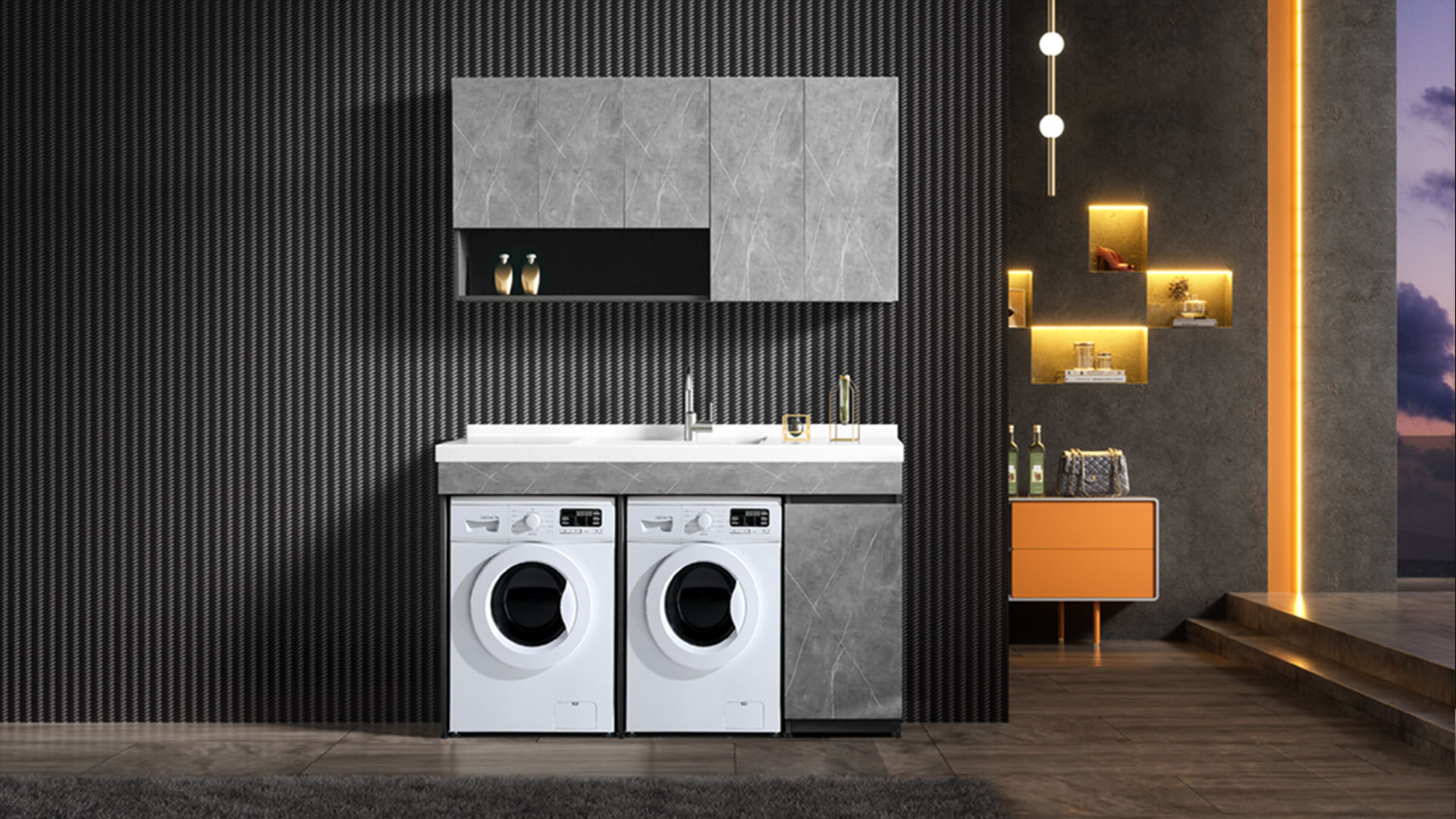 浴室家具工業(yè)產(chǎn)品外觀結(jié)構(gòu)設(shè)計