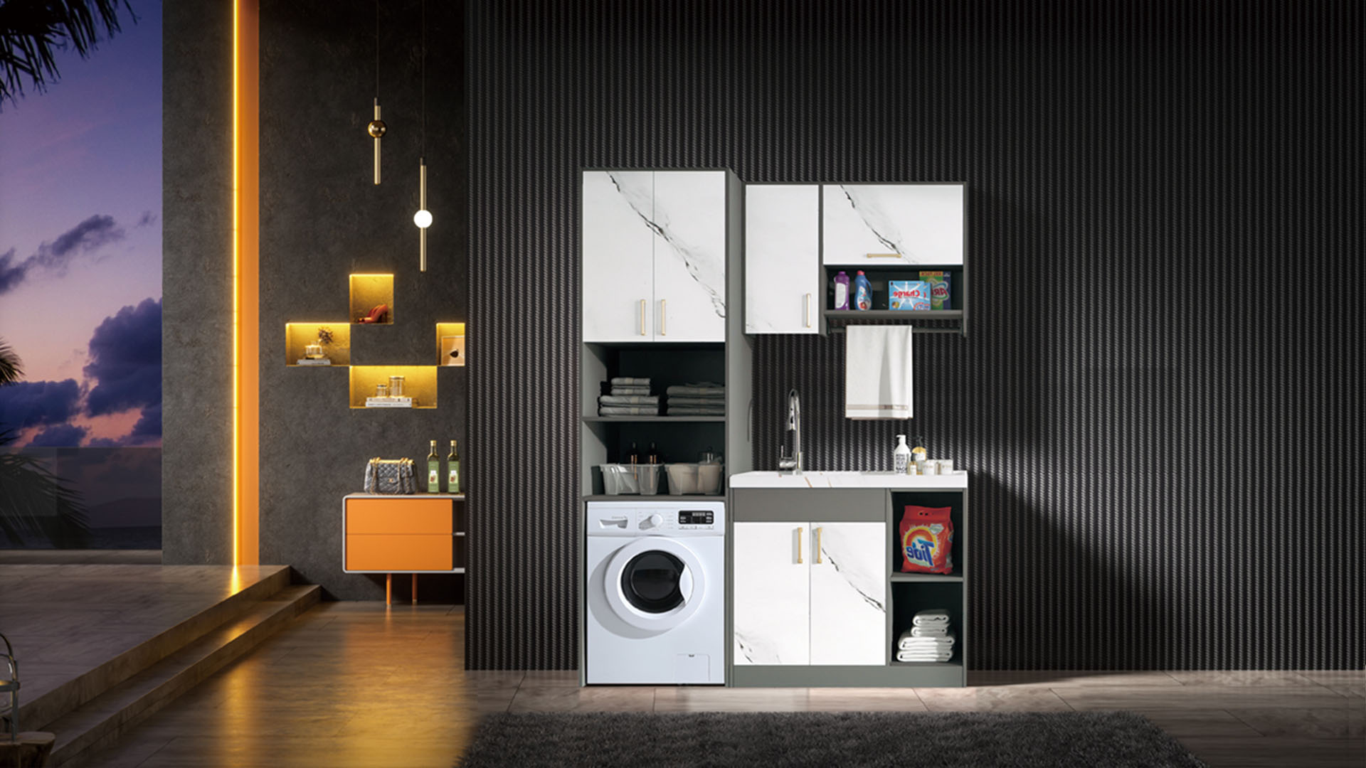 浴室家具工業(yè)產(chǎn)品外觀結(jié)構(gòu)設(shè)計